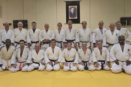 Entraînement Vétérans du 8 juin à la maison du Judo