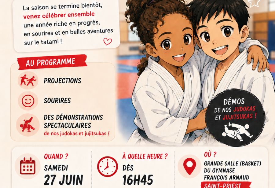 Fête du club le 27 juin 2026