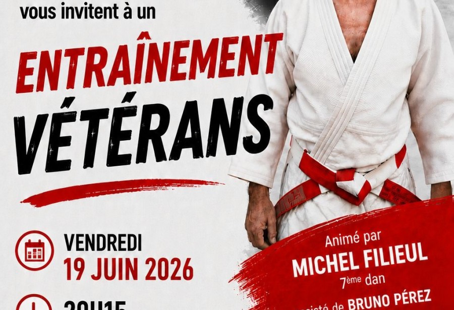 Entraînement Vétérans au JCSP, le vendredi 19 juin 2026.